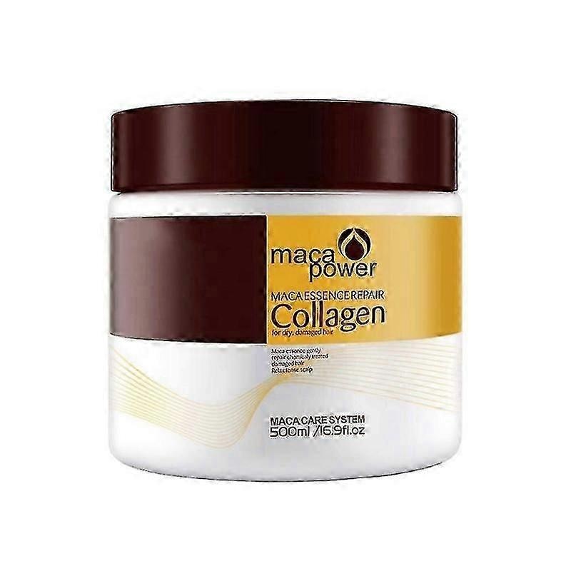 2025 1-3Pcs Collagen Hair Treatment Maca Collagen Hair Deep Repair Mask
