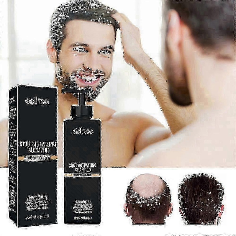 2025 1-3Pcs SPARTAN Root Activator Shampoo, SPARTAN Hair Loss Shampoo,Shampoo Root Activator