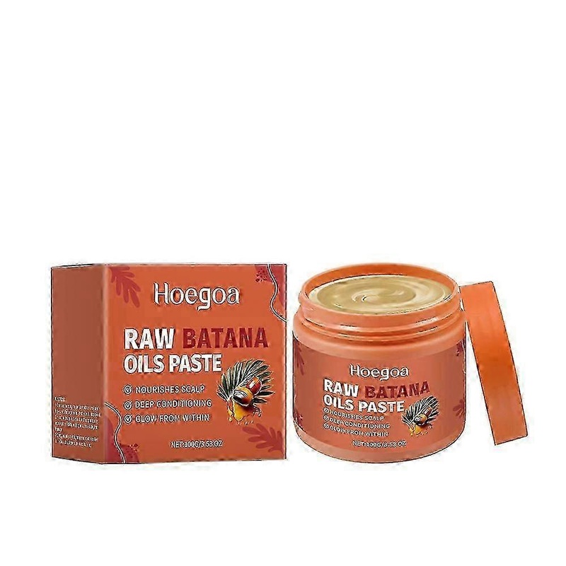 2025 Raw Batana Oil for Hair Growth – 100% Pure, Organic Batana from Honduras for Thick and Strong Natural Hair -Nourishes Scalp 100g