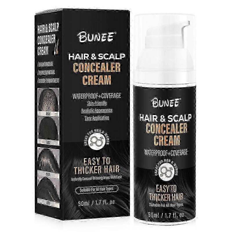 Hair & Scalp Concealer Cream – Instant Root Coverage for Thinning Hair in Men & Women