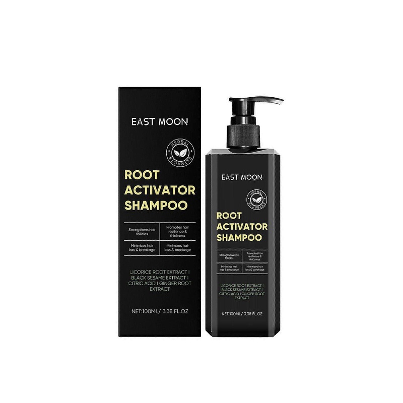 Root Activator Shampoo for Men: Hair Growth Shampoo for Hair Loss and Thinning Hair – Hair Thickening Shampoo, Strengthens Hair Follicles, Herbal Ingr