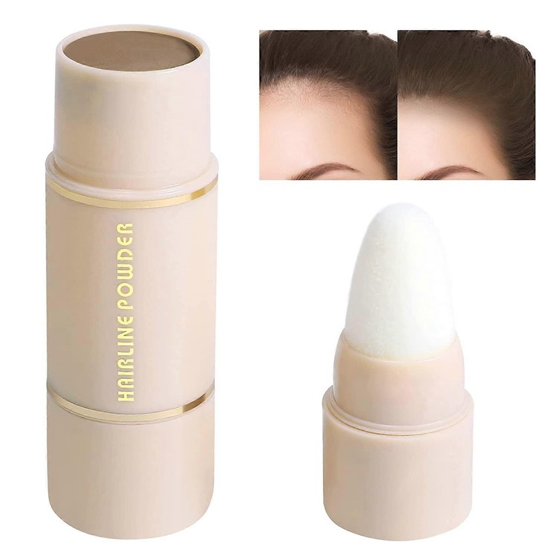 Root Touch-Up Hairline Powder Concealer For Thinning Hair – Hair Shadow Powder Cover Hair Root Instantly Used As Eyeshadow&Eyebrow Powder, Light & Dar