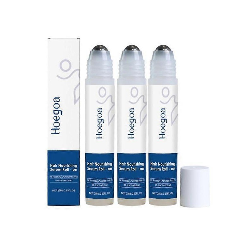 1/2/3/4/5PCS Hair Growth Serum Roll On – 3% Rosemary, 3% Redensyl & 2% 25ML