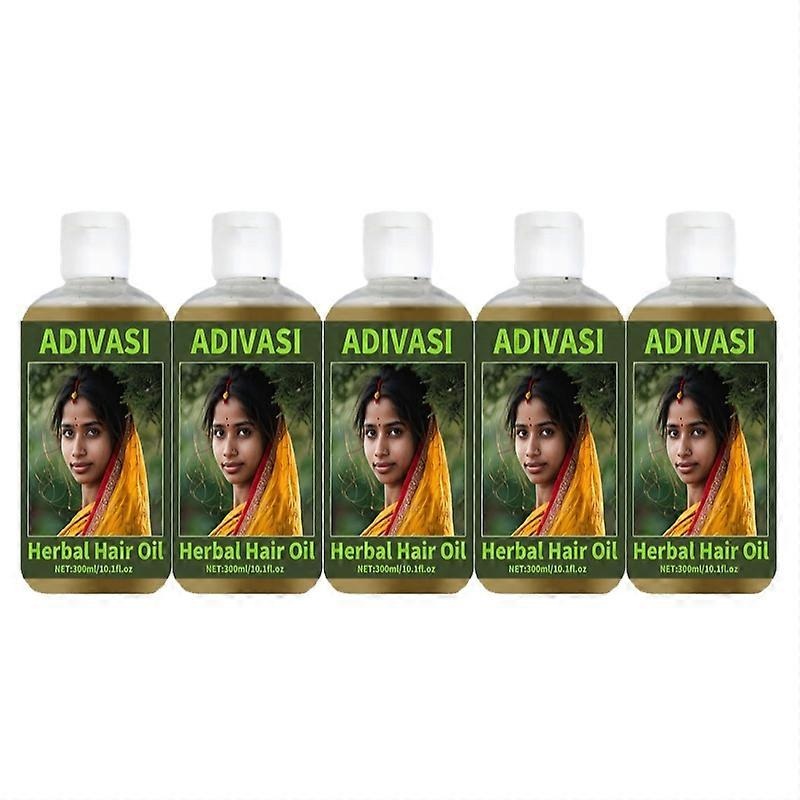 1-5x Herbal Hair Oil Premium-Quality Hair Oil for Hair Regrowth 100ml