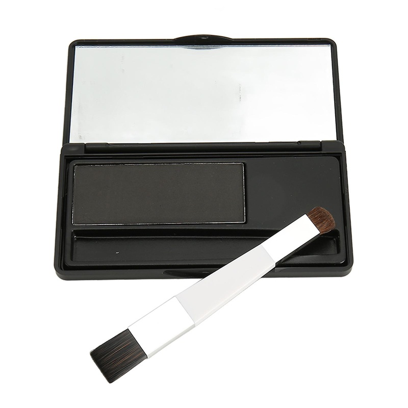 Hairline Shadow Powder Hair Root Concealer Eyebrow Makeup Powder Waterproof Beauty Cosmetic 8g Black