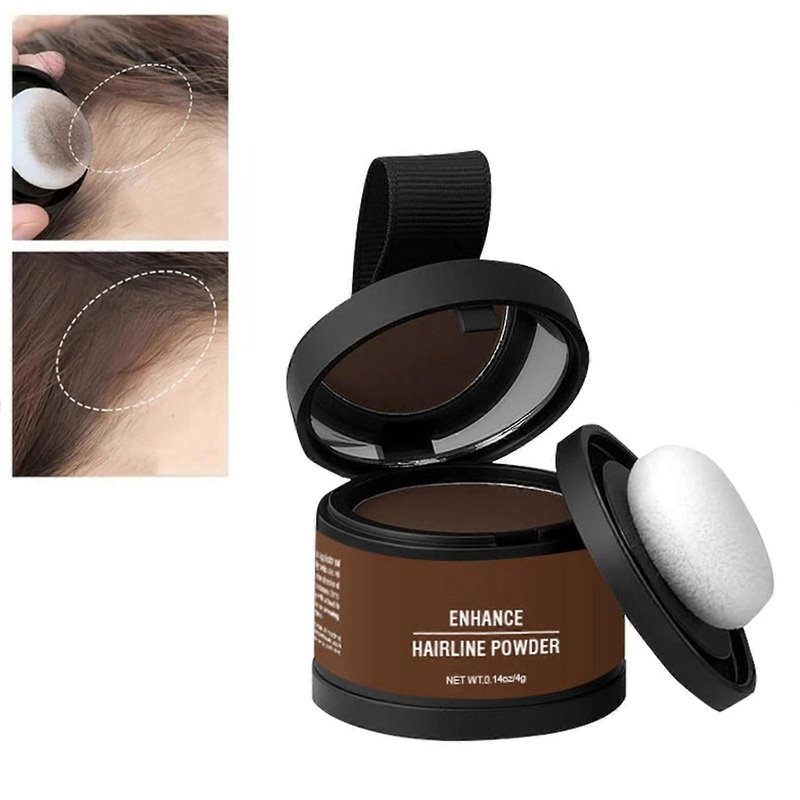 Hairline Shadow Powder, Magic Root Cover Up for Thinning Hair, Waterproof Multi-Function Root Touch Up Hair Powder for Women & Men