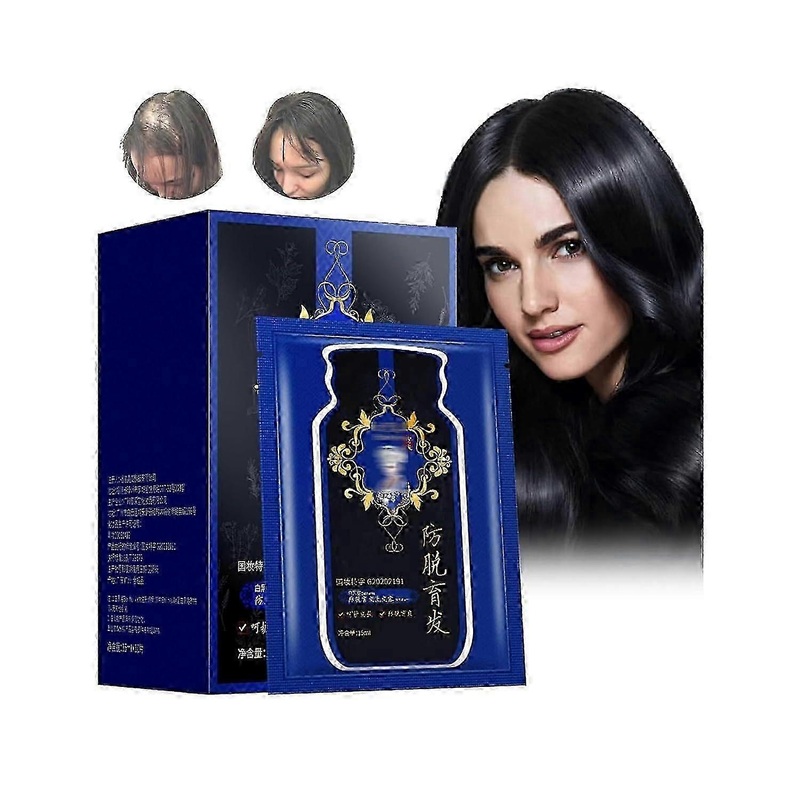 Polygonum Multiflorum Ginger Plant Extract Anti-Hair Loss Hair Shampoo, Ginger Plant Extract Anti-Hair Loss Shampoo, Herbal Hair Nourishing Shampoo