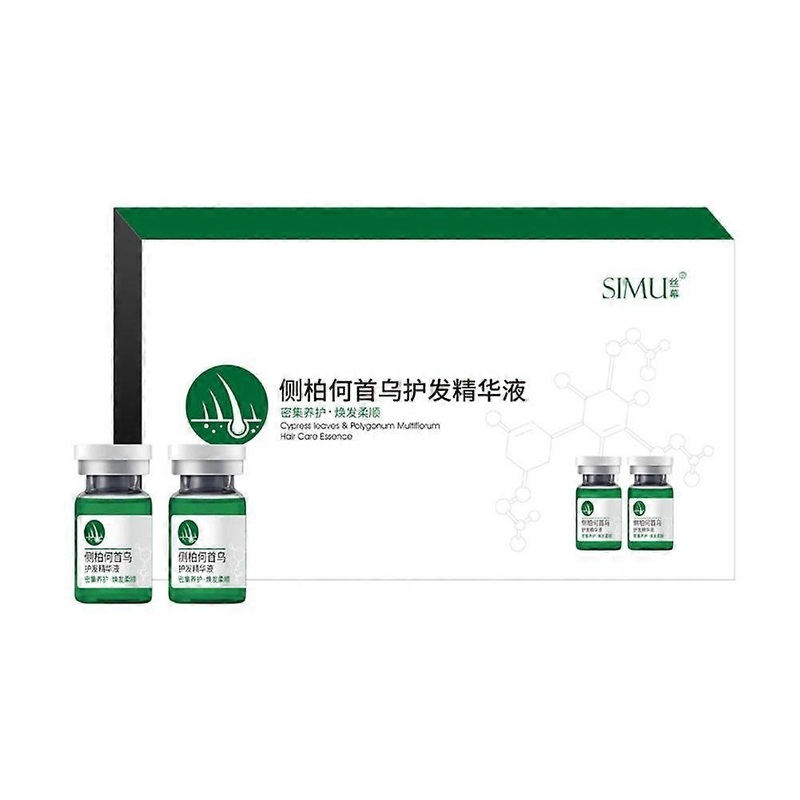 Polygonum Multiflorum Haircare Essence Nourishes Hair Follicles Strengthen Roots