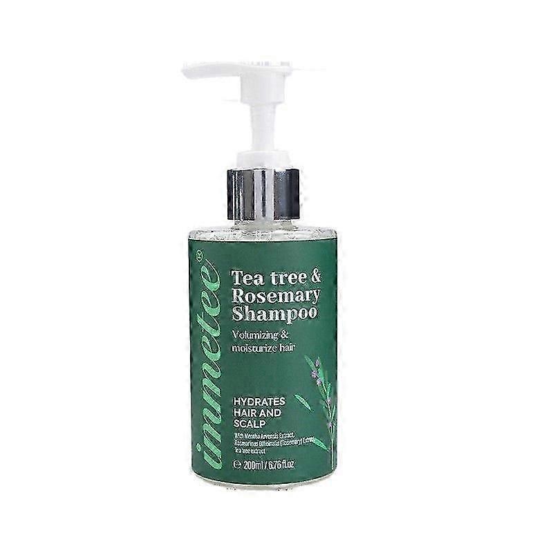 Rosemary Hair Growth Shampoo: Thickening and Regrowth Formula For Thinning Hair and Hair Loss – Rosemary Mint Strengthening Shampoo with Tea Tree Oil