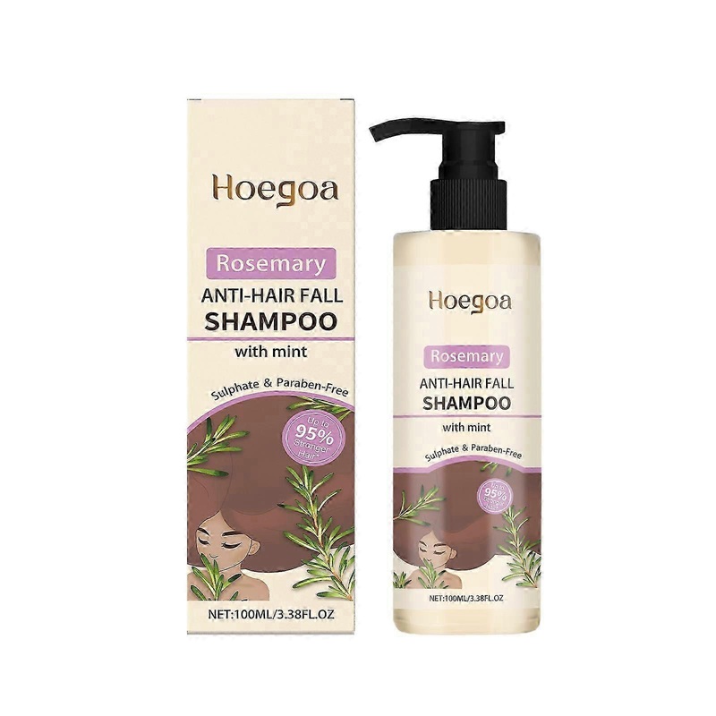 Rosemary Shampoo, Nourishes Hair, Strengthens Roots, Soothes Scalp