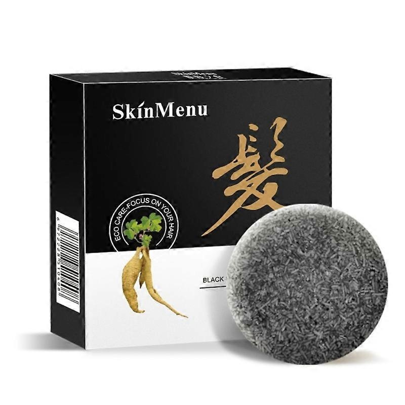 Shampoos Bar Reduce Gray White Hair Deep Cleaning Repair Damaged Soap Hair Care