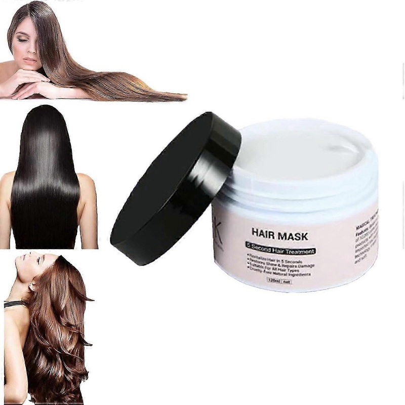 unique 5 Seconds Magical Hair Treatment, 5 Second Hair Repair Hair Mask, Pure Keratin Repair Hair Mask for Dry Frizzy Damaged Hair
