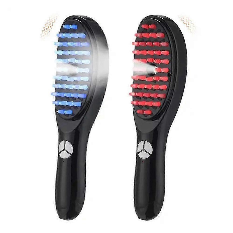 Vibration Laser Hair Regrowth Comb Head Scalp Massager Anti Hair Loss Hairbrush Infrared Loss Treatment Products