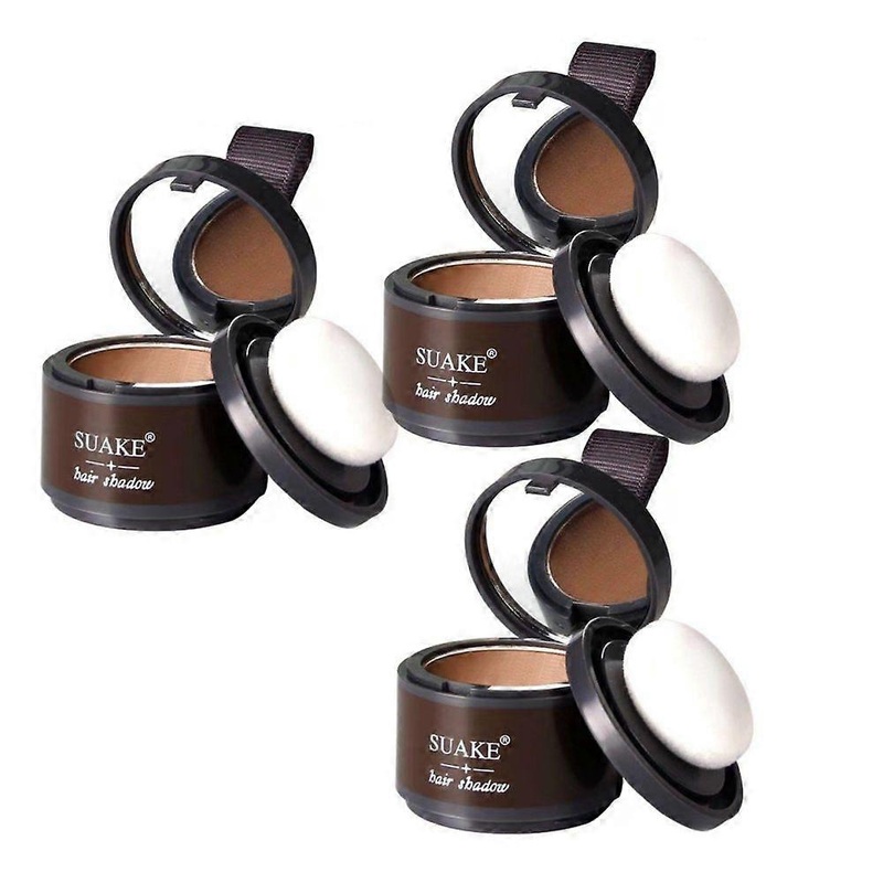 1-3pcs Hair Line Shadow Powder Dark Coffee Color Filled Forehead Repair Hair Line Fluffy Artifact