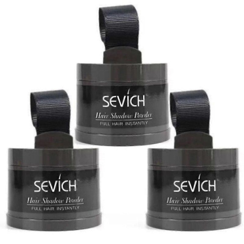 1-3pcs Sevich Hair Fluffy Powder Instantly Hair Concealer Coverage Instantly Black Root Cover Up Natural Instant Hair Line Shadow