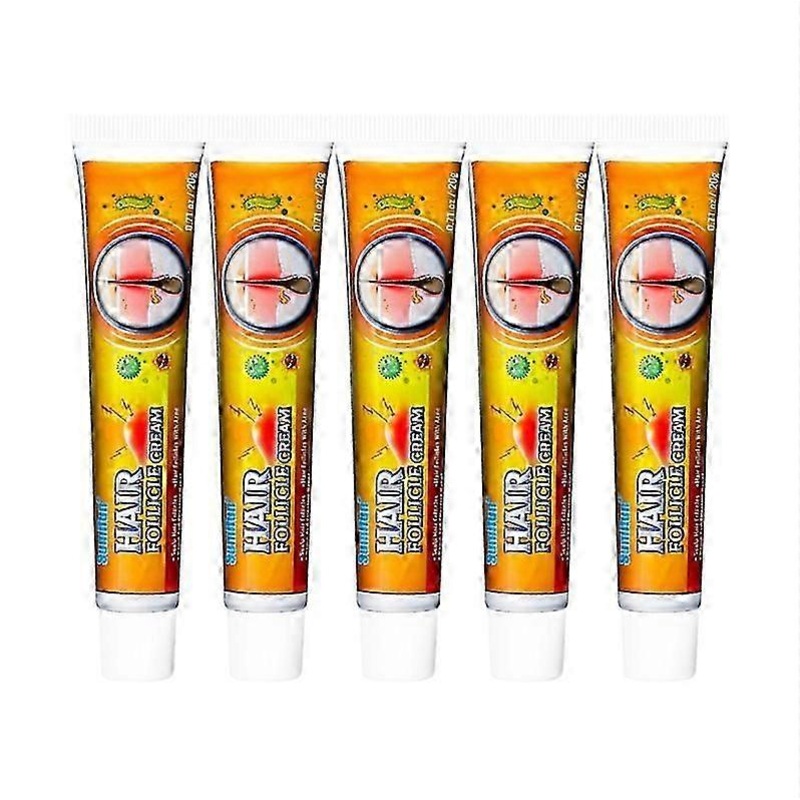 1-5x Hair Follicle Cream, Hair Follicle Repair Soothing Cream Deep Nourishing Skin Care Follicle Treatment Cream Prevent Folliculitis, Hair Loss
