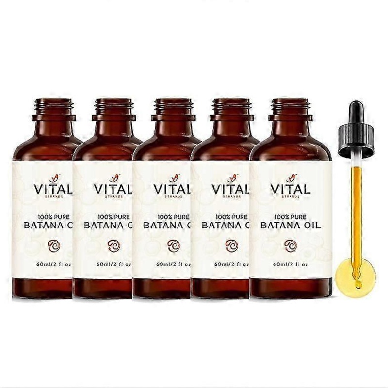 1-5x Strands Organic Batana Oil for Hair Growth for All Hair Types 60ml