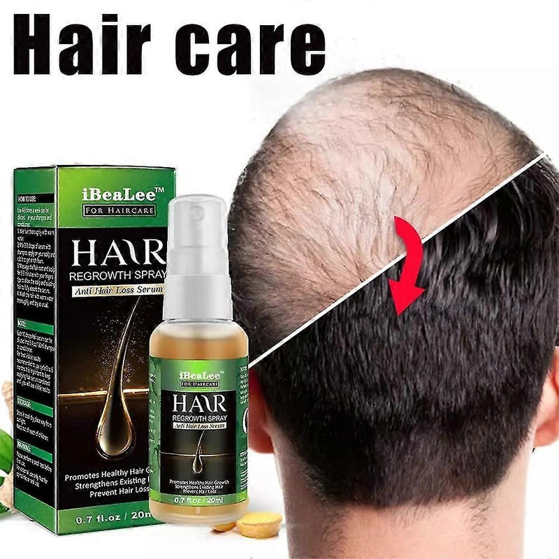 20ml Hair Regrowth Spray Hair Growth Essential Oils Anti Hair Loss Serum Spray