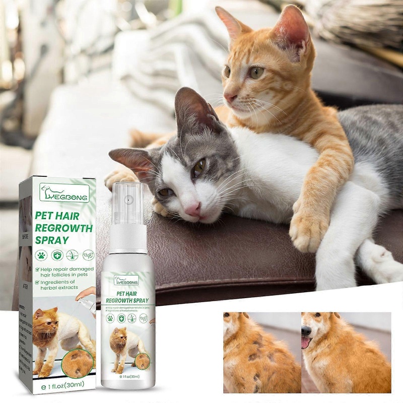 Pet Hair Enhancement Agent, Cat And Dog Hair Conditioning Repair Damaged Hair Follicle Hair Treatment Spray