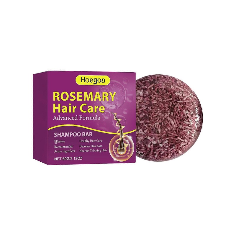 Plant Essence Hair Care Soap – Glycerin & Rosemary Shampoo for Scalp Moisturizing & Hair Health
