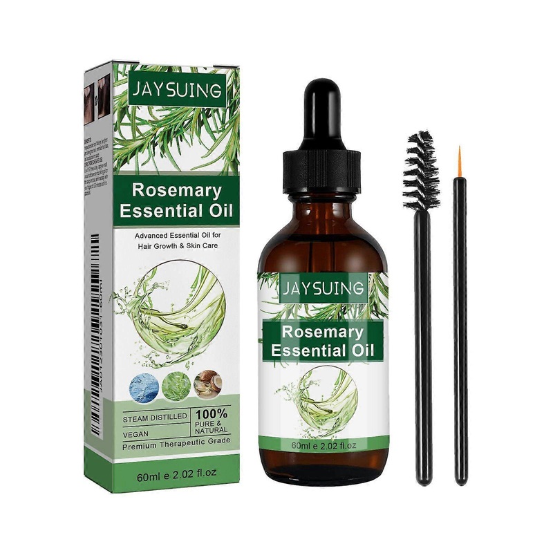 Rosemary Essential Oil – Multi-Effect Hair & Skin Care, Strengthens & Moisturizes, 60ml