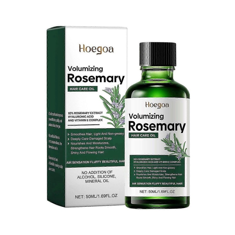 Rosemary Oil for Hair Growth, 100% Pure Organic Rosemary Oil for Thicker, Stronger Hair, Scalp Treatment for Itchy & Dry Scalp, Strengthen & Nourishes