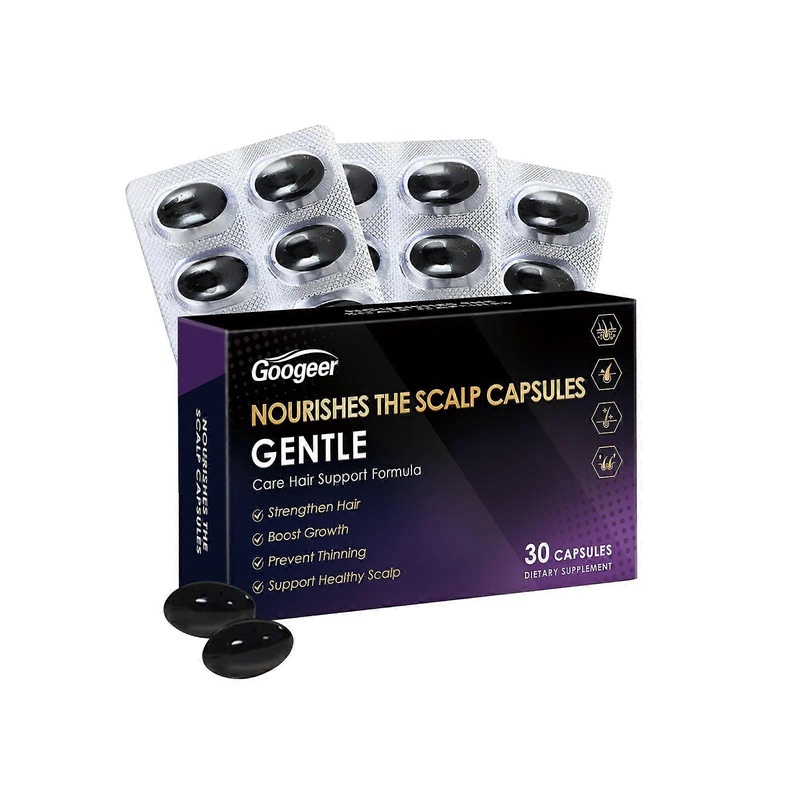Scalp Growth Supplement Capsules – Nourishing Hair Treatment with Vitamin C, 30pcs