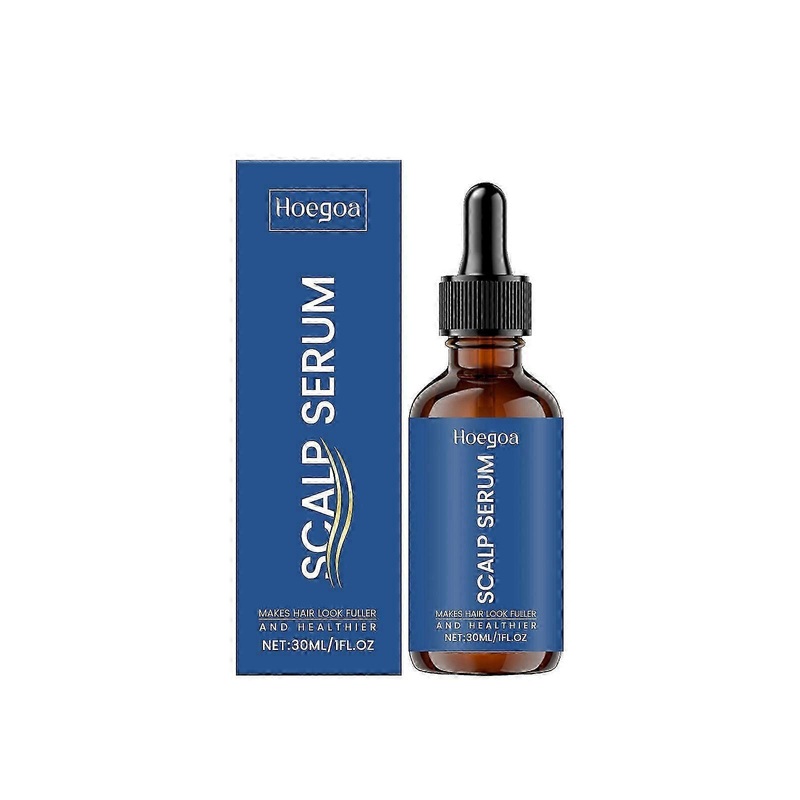 Scalp Serum for Thinning Hair Promotes Visibly-Thicker, Fuller-Looking Hair Lightweight, with Rosemary Oil & Ginger Root Oil