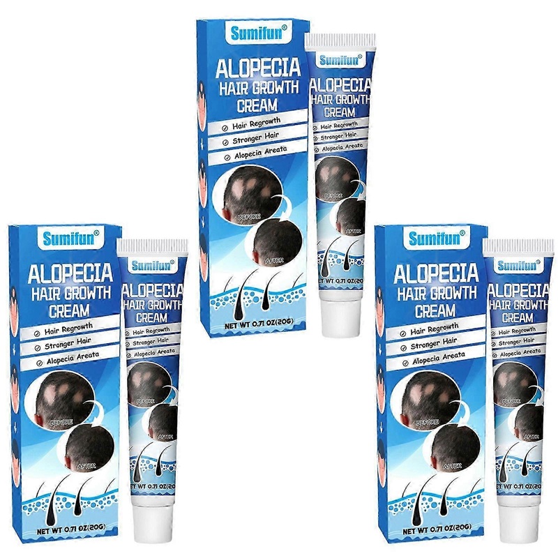 suitable forNatural Alopecia Treatments Cream for Hair Loss Reduces Hair Loss Promotes Regrowth Cream for All Hair Type
