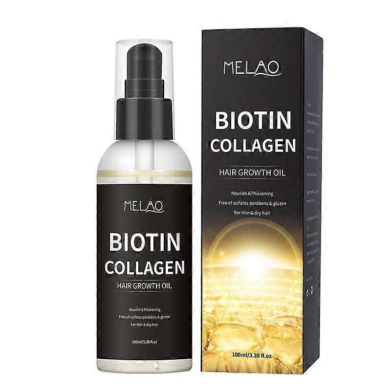 Biotin hair care spray scalp care liquid long hair thick collagen hair care