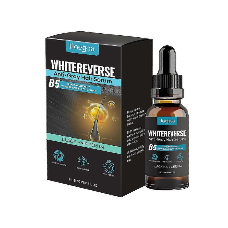 Hoegoa Hair Care Essence Gentle soothes, improves hair color, and cares for smooth black hair