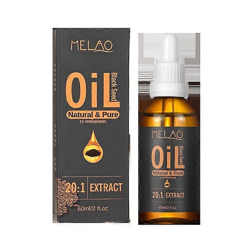 Jamaican black castor essential oil soft hair care base oil Black Castor Oil60ml
