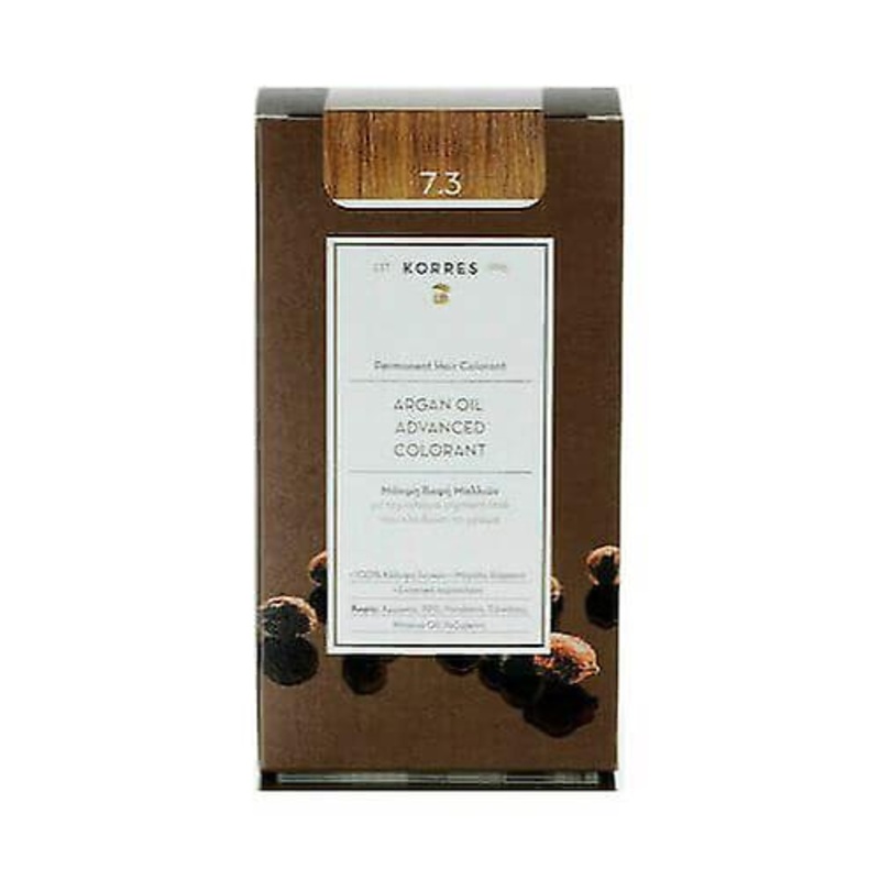 Korres Argan Oil Advanced Colorant with Pigment-Lock Technology 7.7 Mocha, 50ml