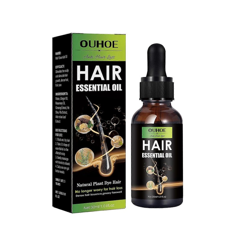 Ouhoe Hair Thickness Oil, Perm, Dyeing, Damage Repair, Improve Dry Frizz, Nourishing, Anti-hair Loss, Smoothing Oil, Hair Loss Treatments-408694413488