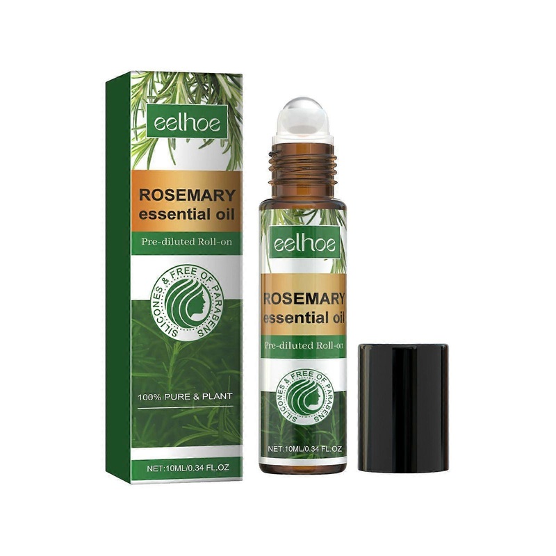 Rosemary Hair Roller Scalp Cleansing Hairline Care 10ml
