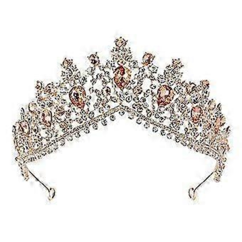 2025  Emerald Wedding Tiara for Women,Bridal Crown PrincTiara Headband, Costume Party Accessories for Brithday Halloween Babyshower ()