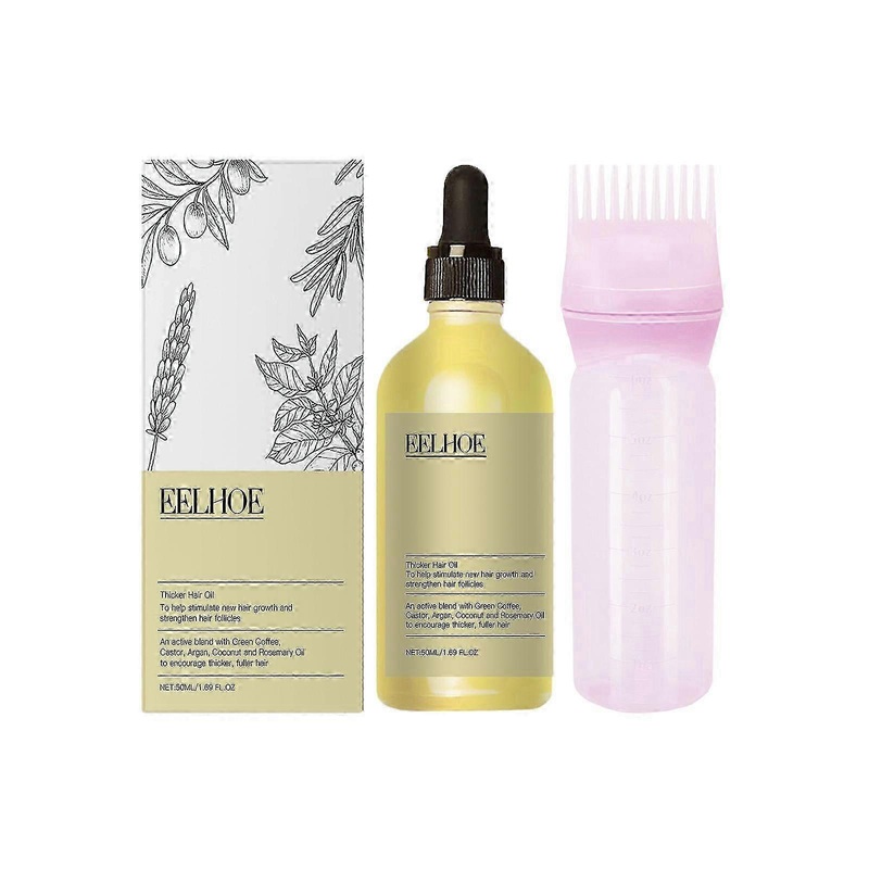 2025 Latest Model Plant Hair Care Essential Oil Set Nourishes And Repair Hair