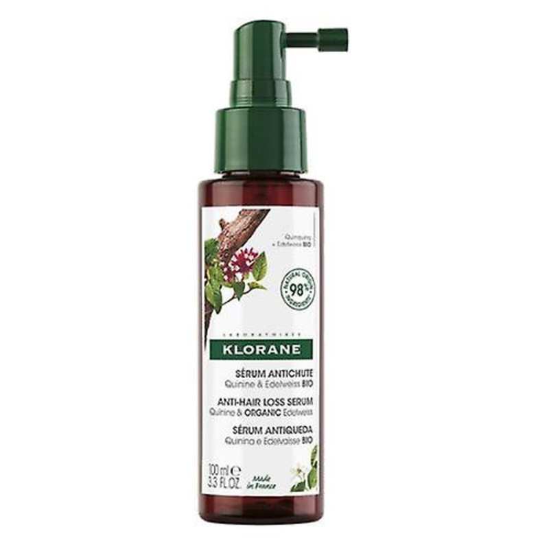 Klorane Organic Quinine and Edelweiss Anti-Hair Loss Serum 100ml