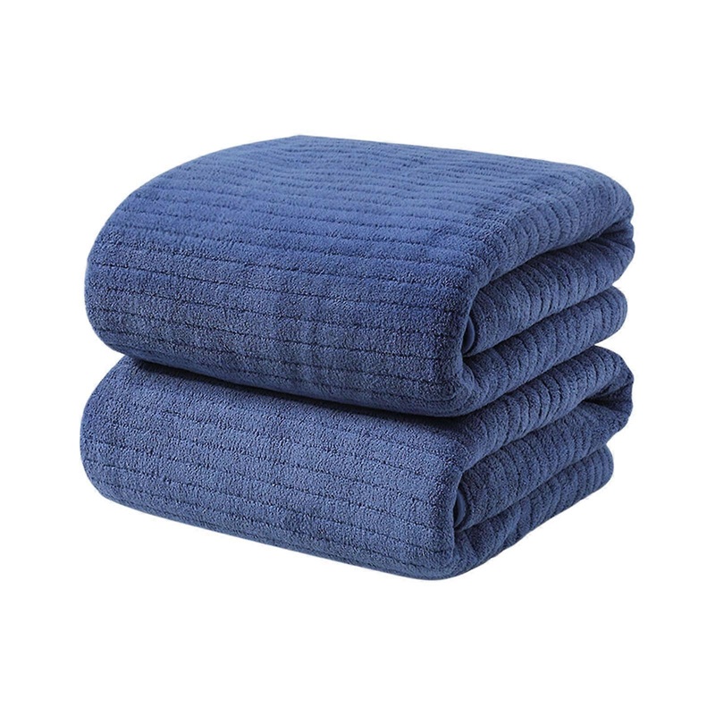 Microfiber Hair Drying Towel – 2 Pack Waffle Long Hair Turban Wrap, Fast Absorbent & Anti-Frizz for Curly/Wet Hair, Women’s Shower Gift