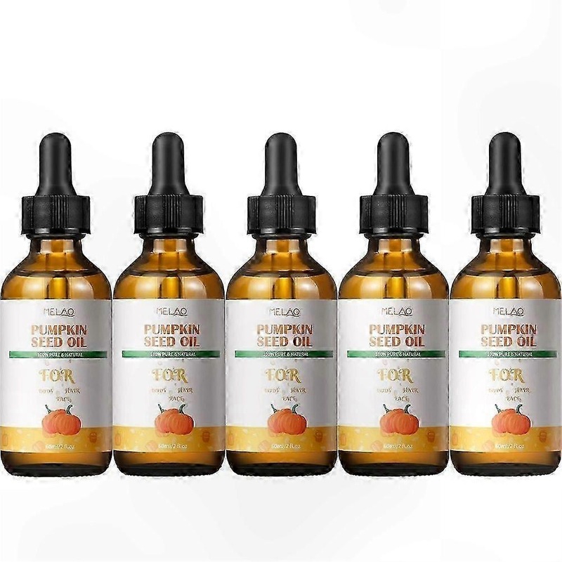 Organic Cold Pressed Hair Oil Infused with Pure Pumpkin Seed Extract for Enhanced Hair Health