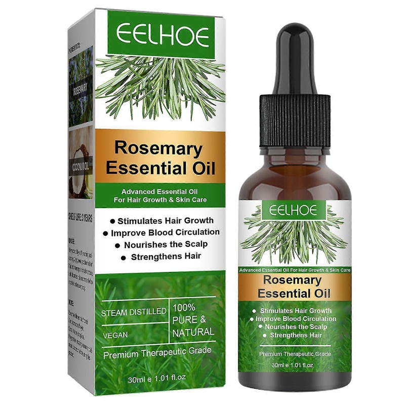 Rosemary Essential Oil Hair Growth Oils Pure Natural 30ml Hair Essential Oils For Nourish Shiny Hair Healthy Hair Care