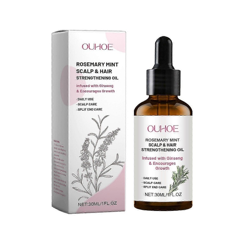 Rosemary Hair Care Essential Oil Improve dry, frizzy, moisturize, smooth and scalp massage hair care essential oil