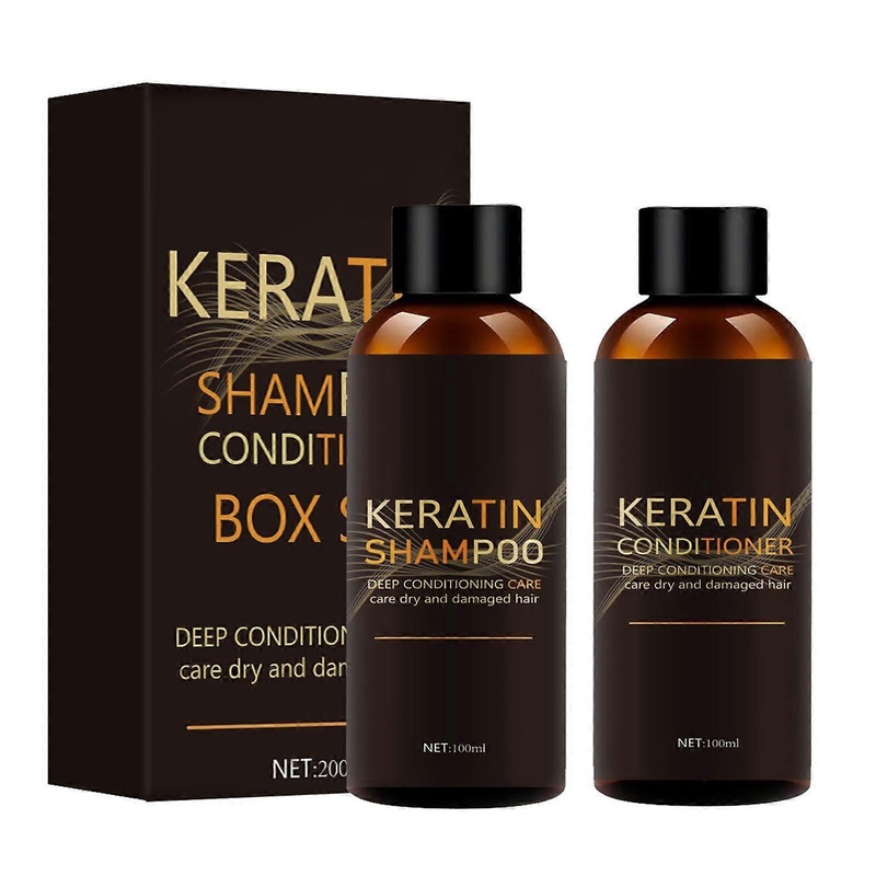 Smoothing And Oil Control Shampoo And Conditioner Set 200ml Nourishing Improving Frizz Moisturizing