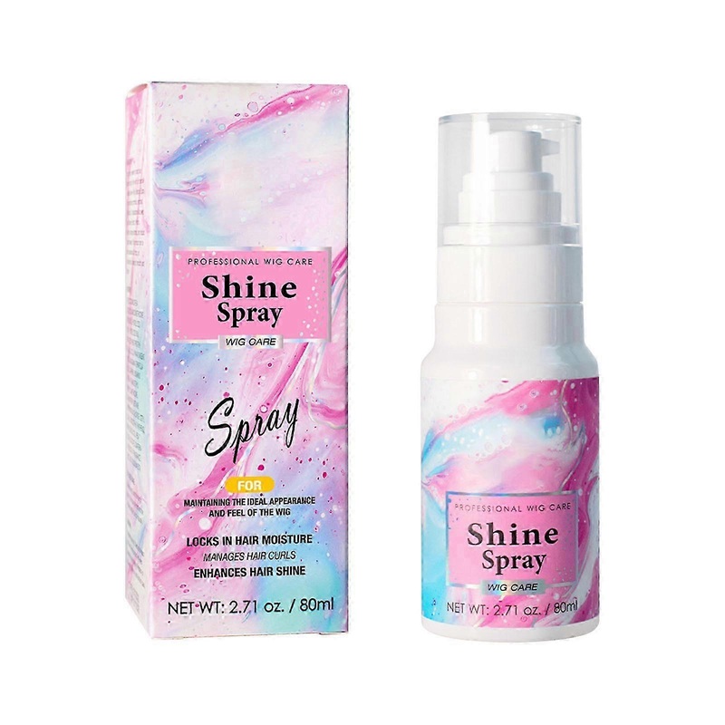 Wig Hair Fluffy, Smooth,, Dry Hair Care Spray 80ml Shining Hair Care Spray No Wash Fragrant