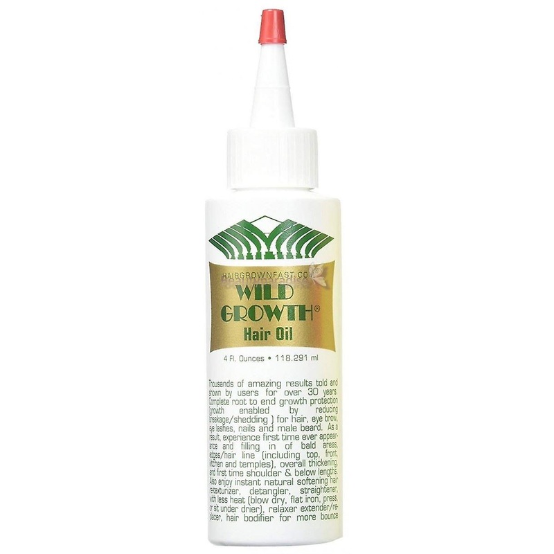 Wild Growth Hair Oil 4oz  Natural Hair Growth & Strengthening Oil