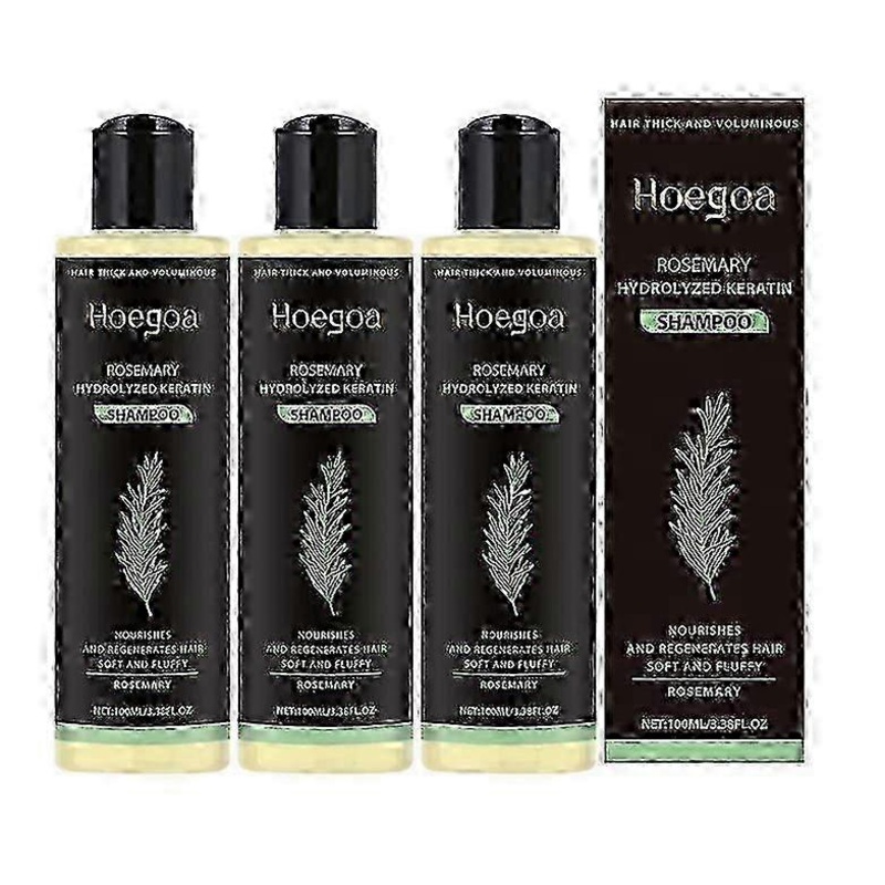 1/2/3PCS Tgideas Rosemary Anti-Hair Loss Shampoo + Caviar Hair Mask Set, Boost Hair Growth, Control Oil & Dandruff, Soothe Scalp Irritation & Res