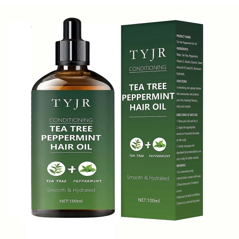 100ml peppermint scalp care oil, refreshing care