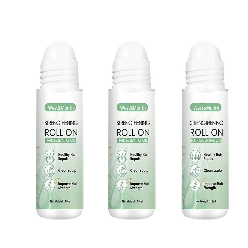 18ml Dense Hair Care Roller Smoothing Moisturizing Hair Massager for All Hair Types