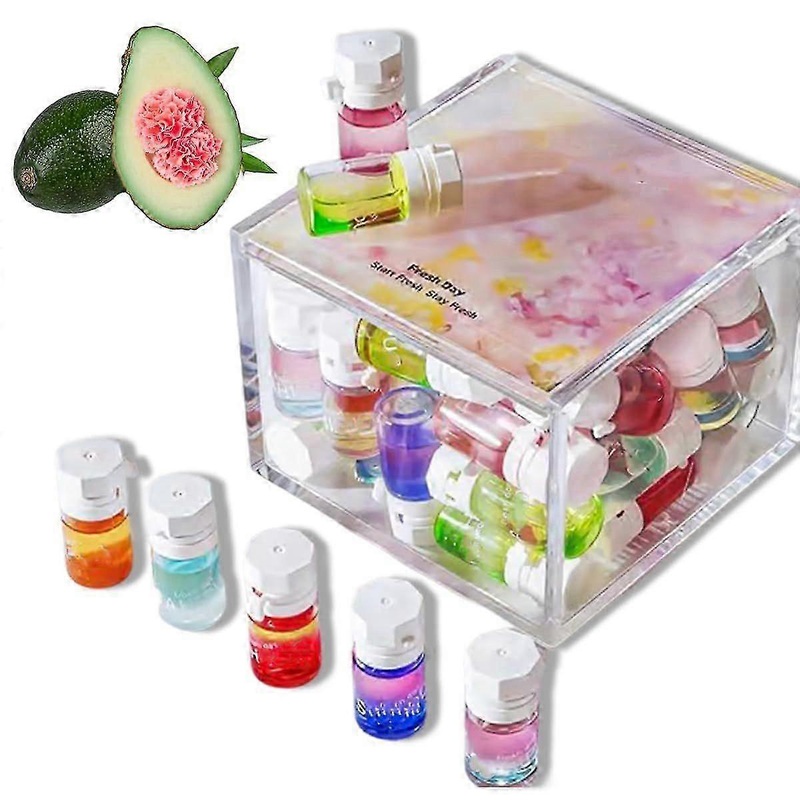 2-in-1 perfume and hair oil with avocado and camellia, mini set for restoring dry frizzy hair common in UK weather conditions