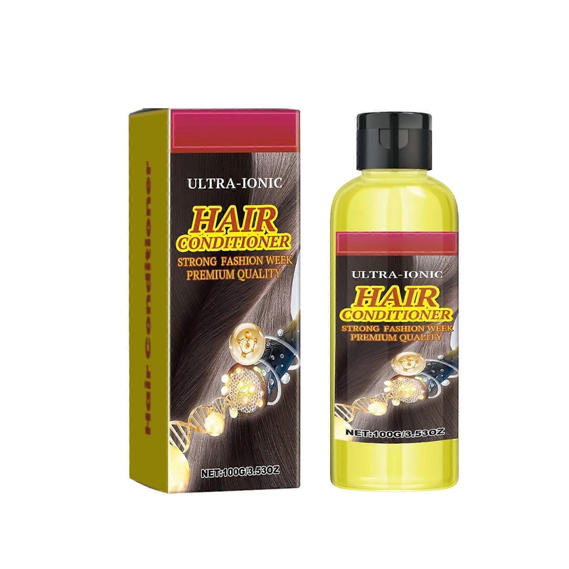 Brazil Yellow Conditioner Dyeing Damaged Hair Care Straight Hair Is Light For Daily Use 100ml